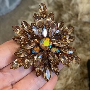 Vintage Regency Rhinestone Brooch 1950’s